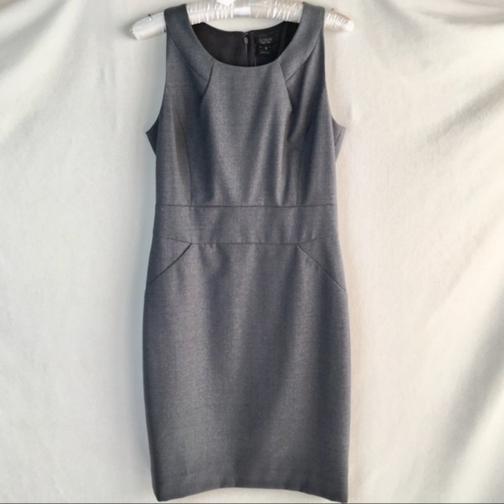 J. Crew Emmaleigh Light Weight Wool Suit Dress